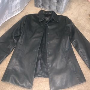 Henig Fur Leather Jacket